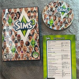 The Sims 3 PC Game with Key Commands